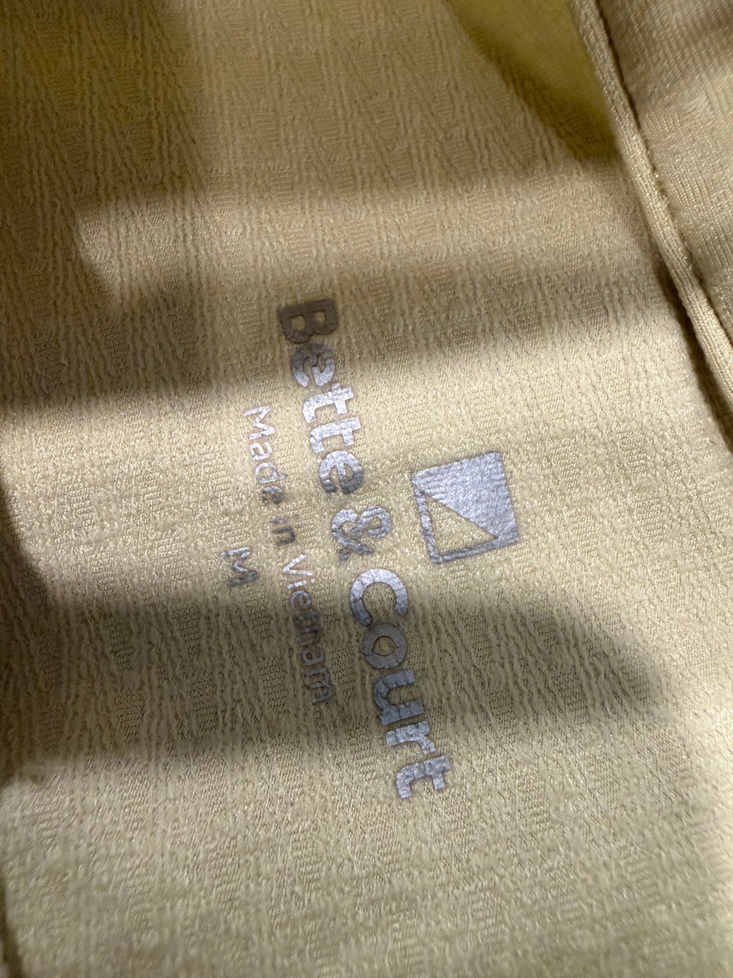 Bette & Court Yellow Medium Sun Shirt