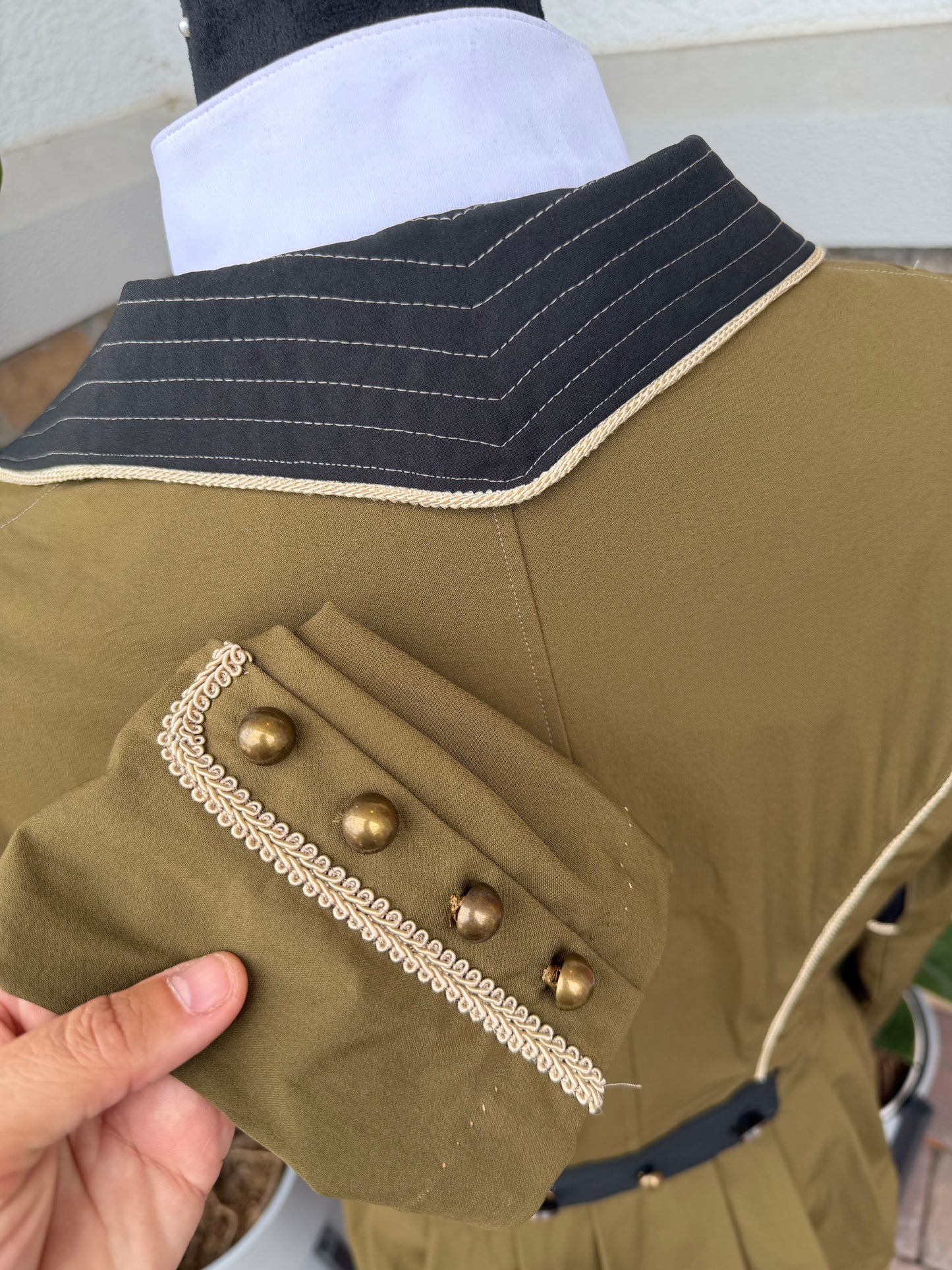 Custom Southeast Sport Horse Jacket - Green - US 6/8
