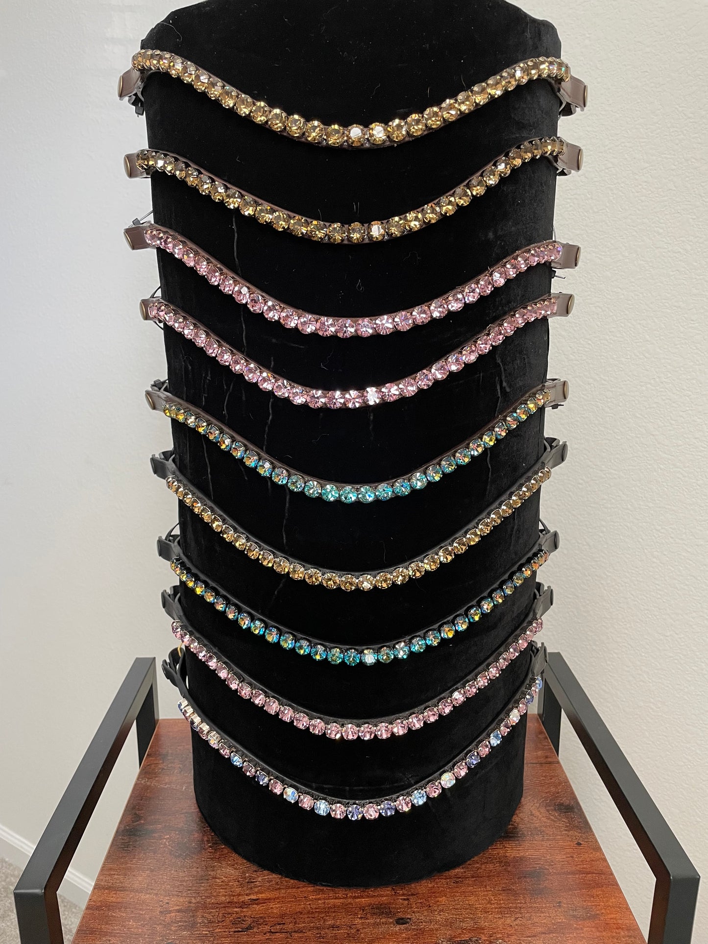 Custom Crystal Browbands ✨