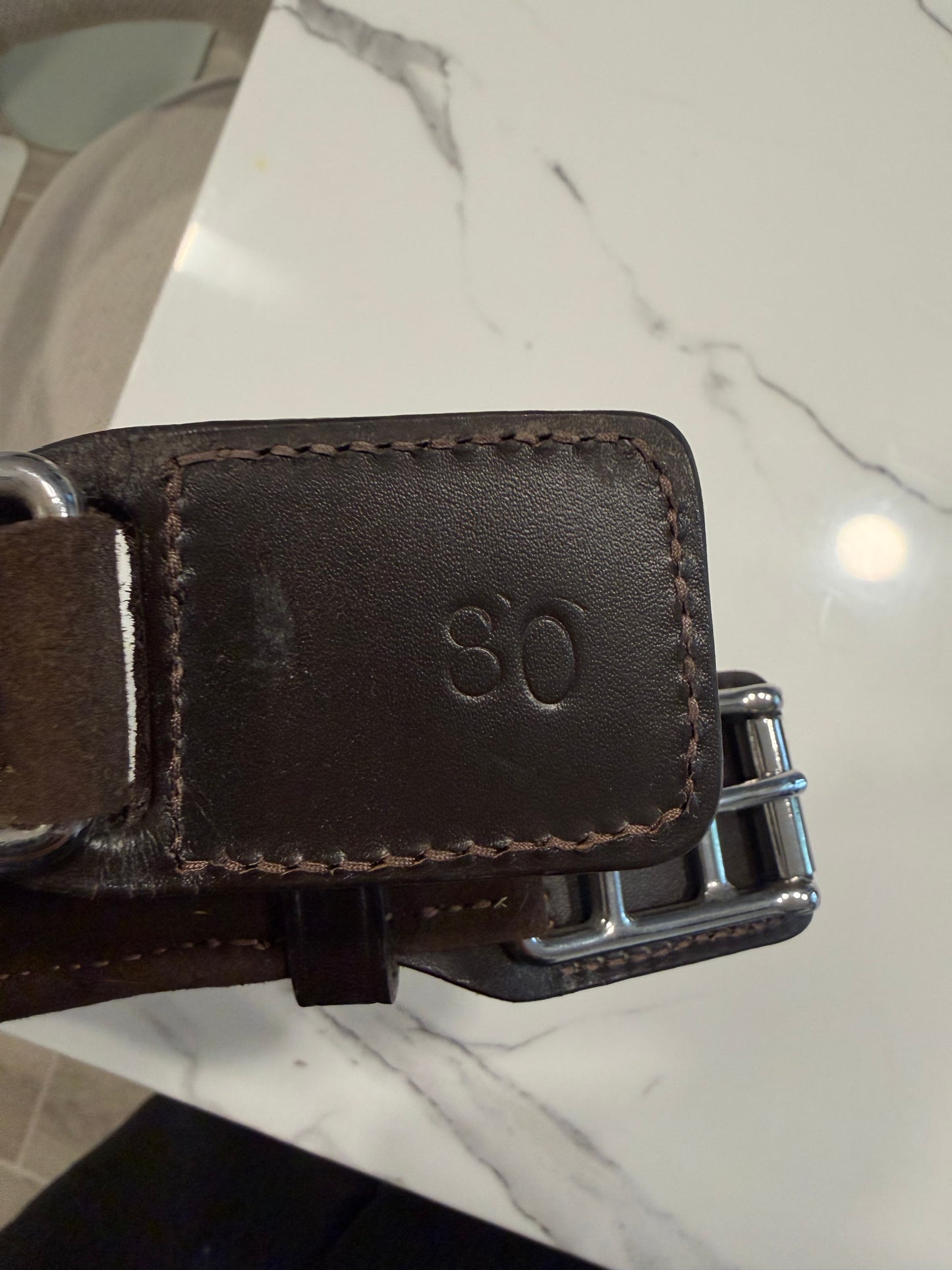 Stubben Equisoft Girth - Ebony Brown - 80 cm / 31.5”