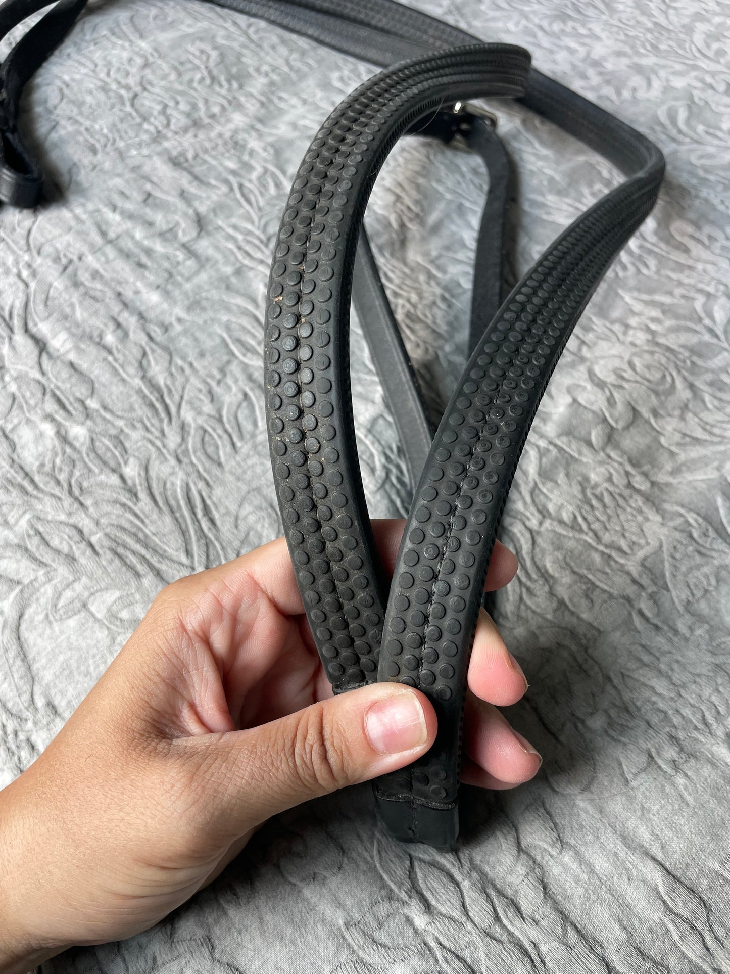Tory Rubber Reins