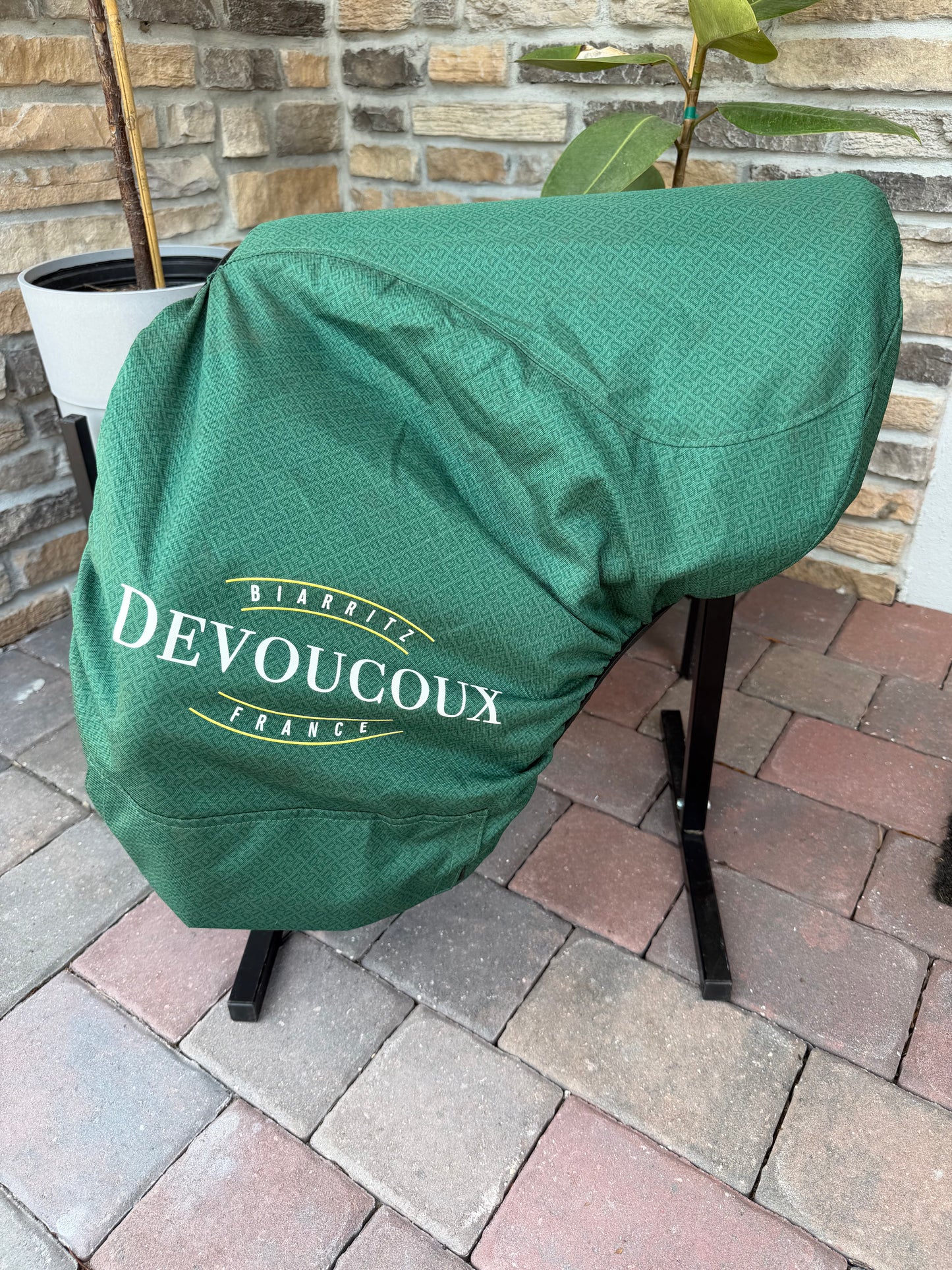 18-18.5” Devoucoux Makila Harmonie Black Dressage Saddle
