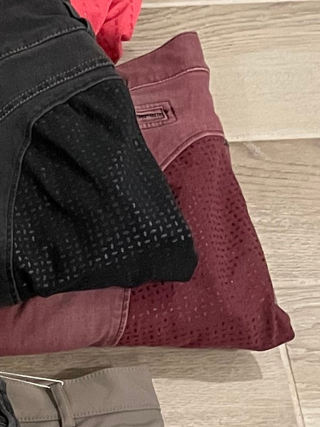 Pikeur Darjeen Grip Jeans - Burgundy - US 30