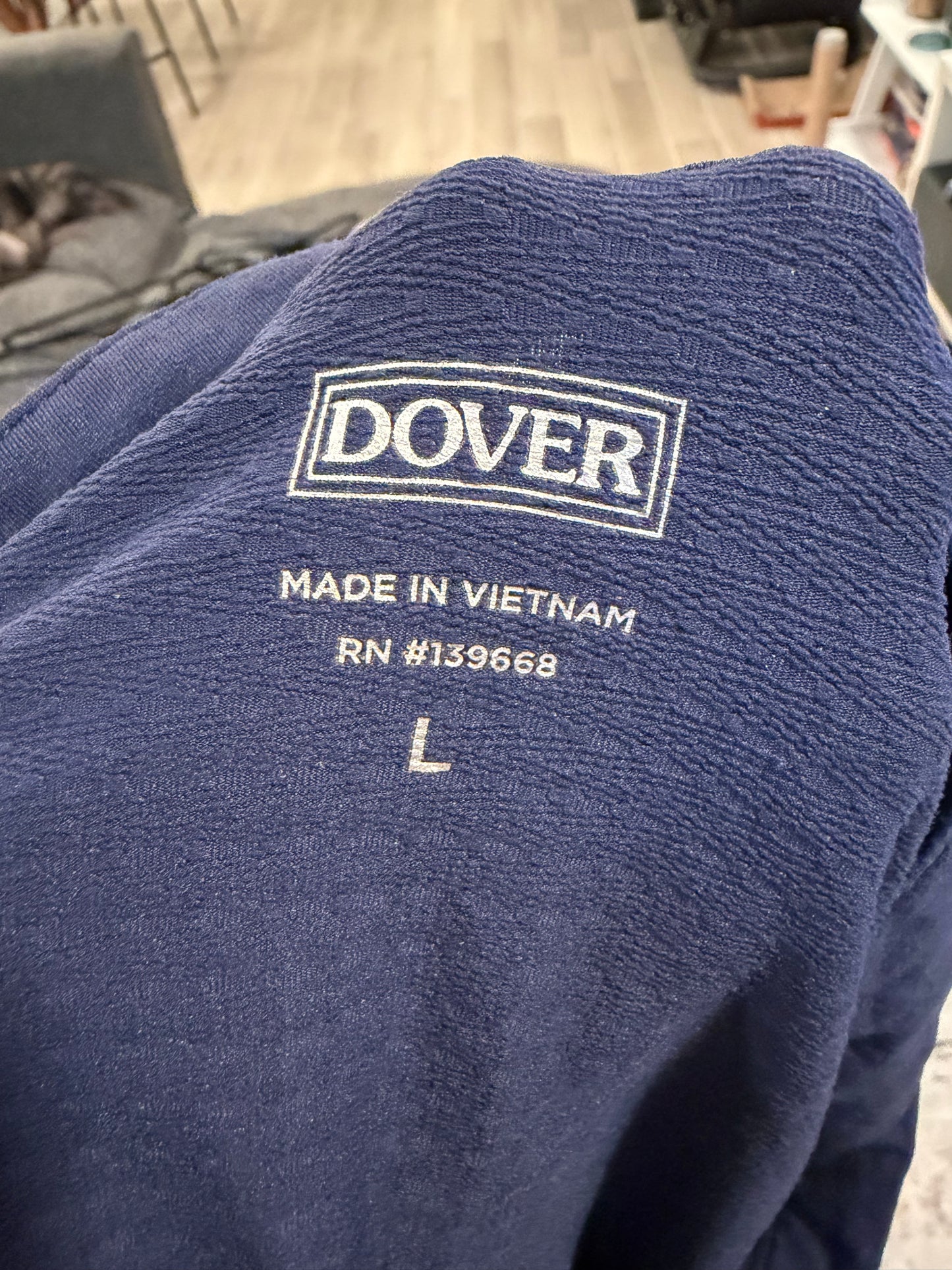 Dover Coolblast Darker Navy Sun Shirt