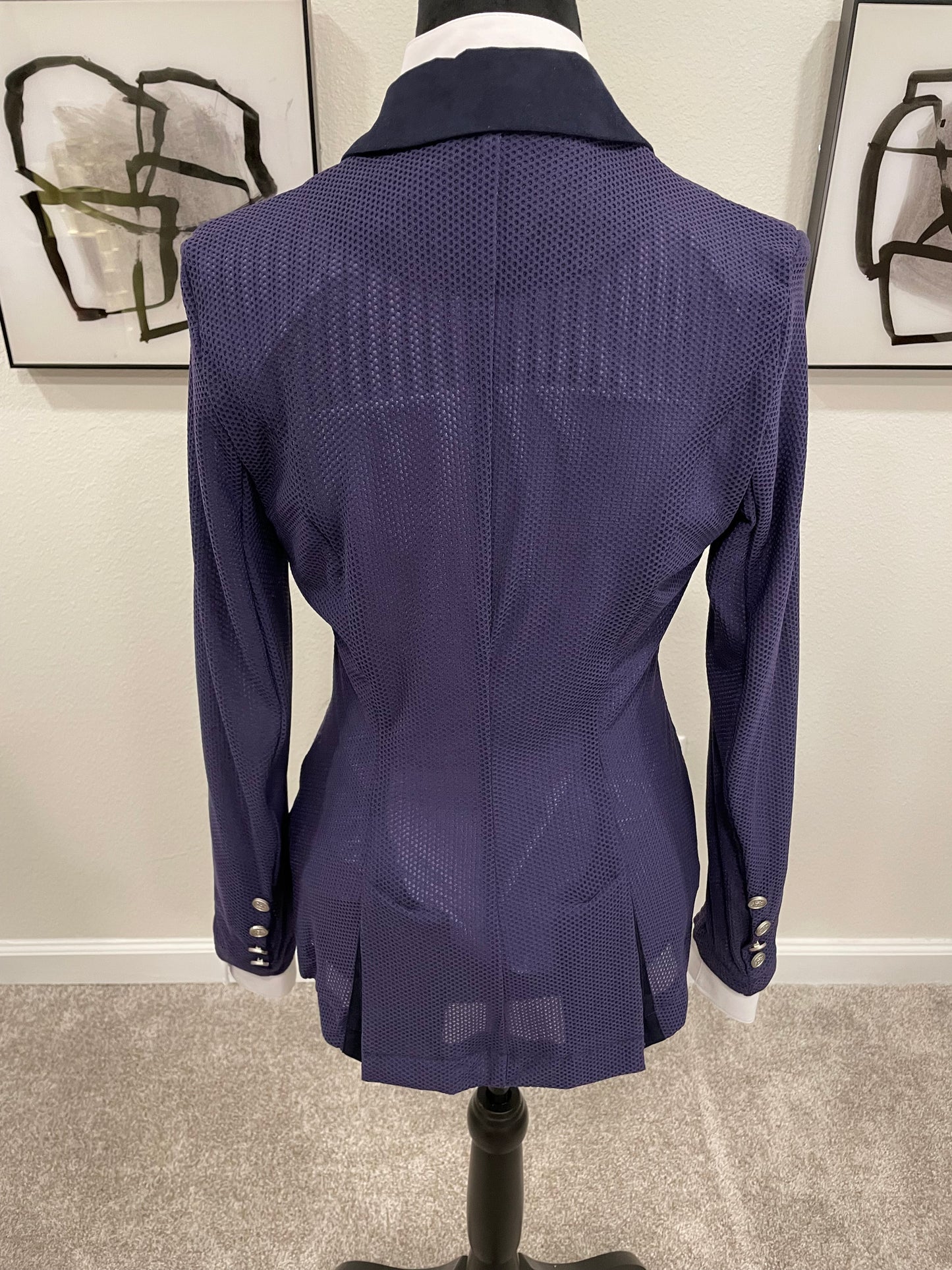 Horka Blue Mesh Competition Jacket