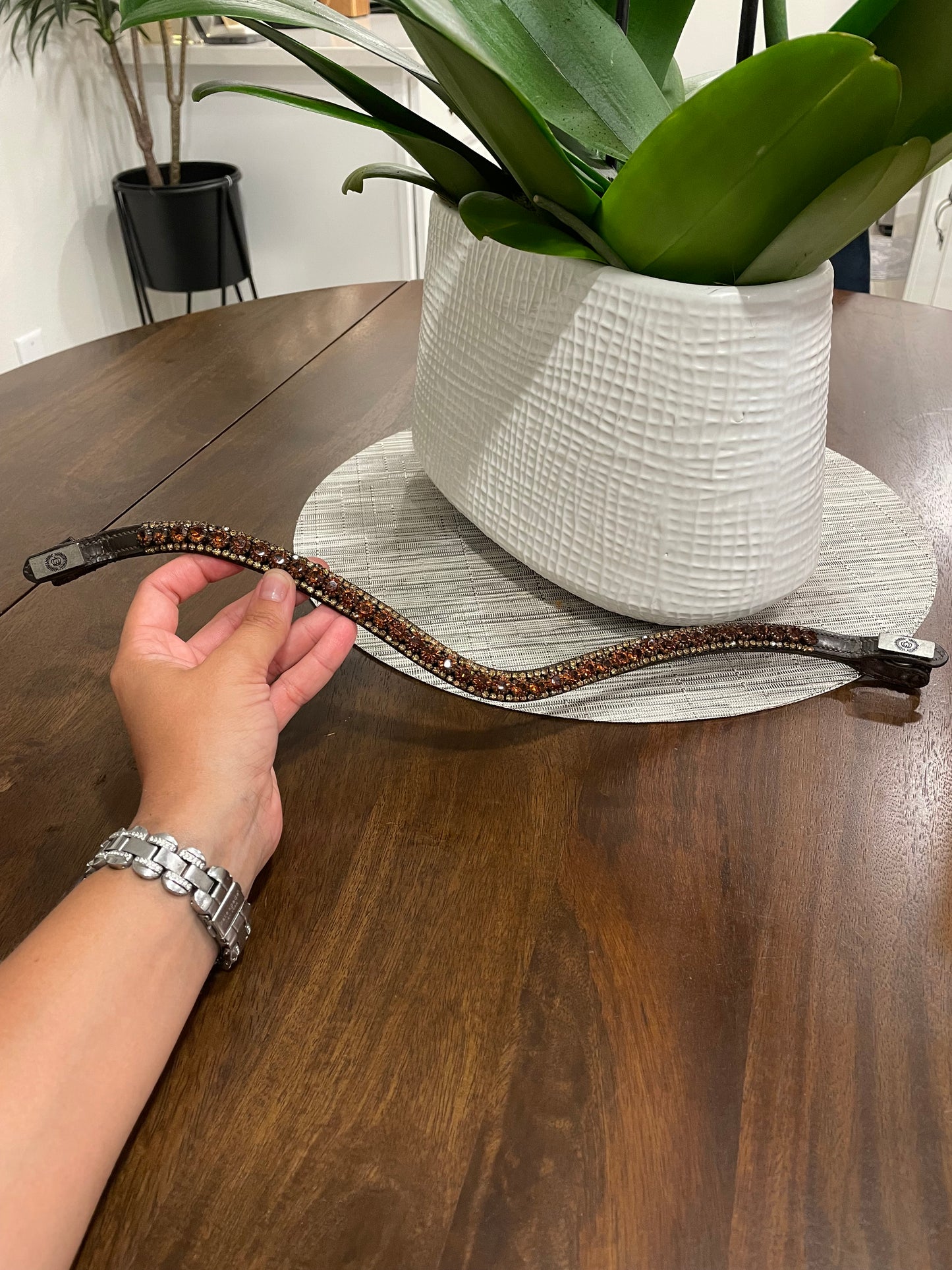 PS of Sweden Topaz Delight Size 4 Browband