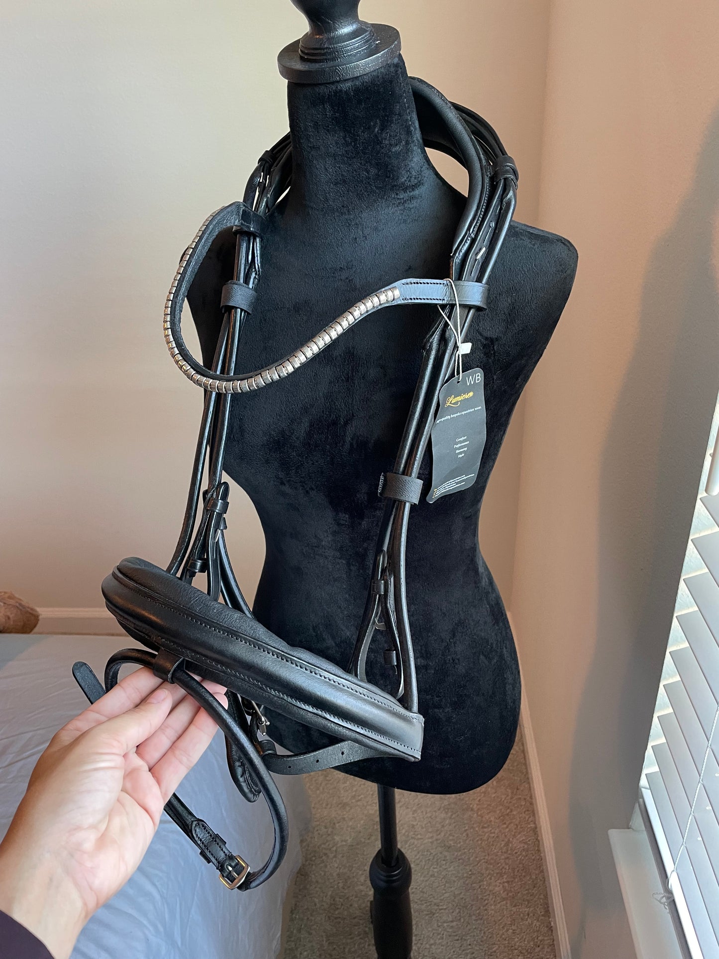 Lumiere Mercie Rolled Snaffle Bridle