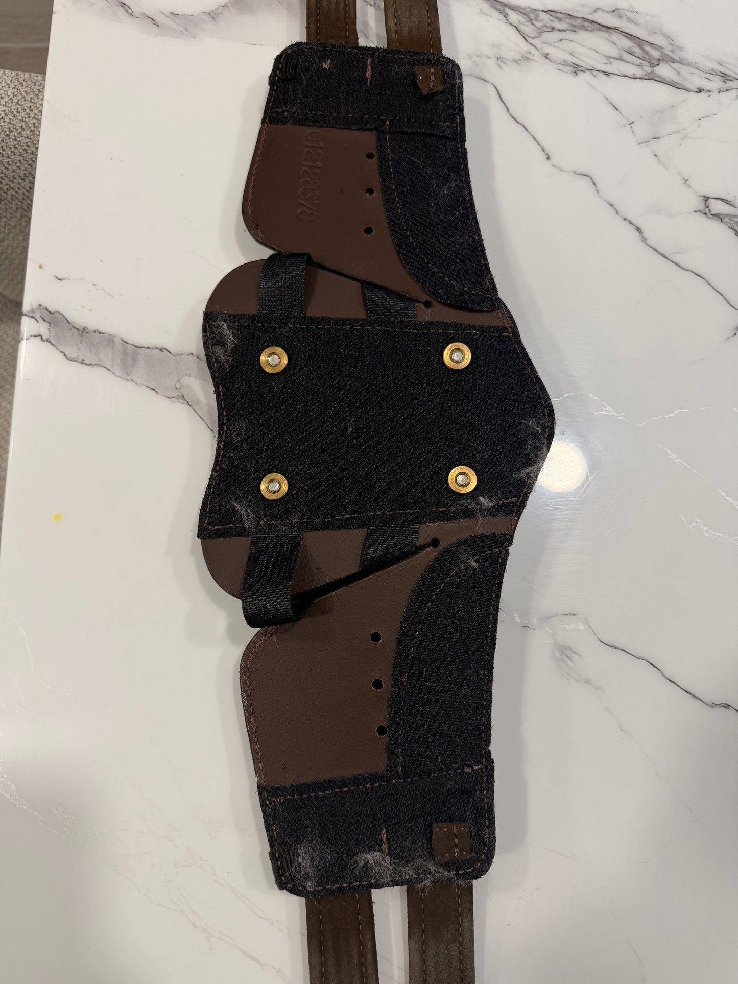 Stubben Equisoft Girth - Ebony Brown - 80 cm / 31.5”