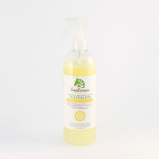 Ecolicious - Green & Squeaky Clean - Waterless Shampoo - NEW