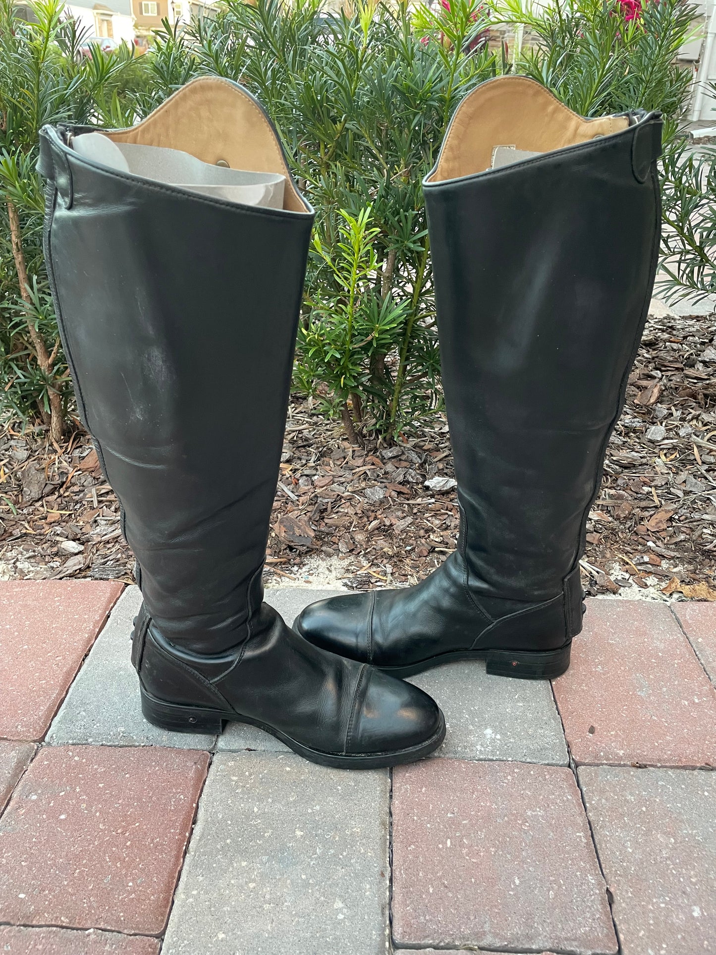 Romitelli Soft Dress Boots - Back Zip - 40 Foot / 46 cm Height / 41-42 cm Calf