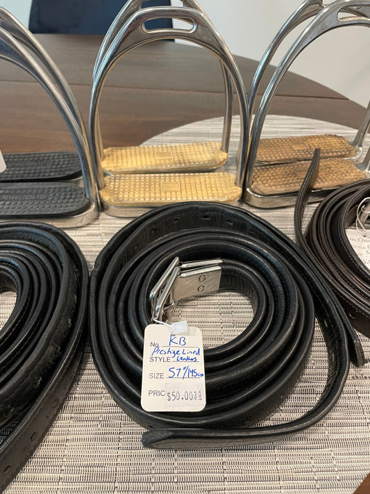 Prestige Stirrup Leathers - 57”