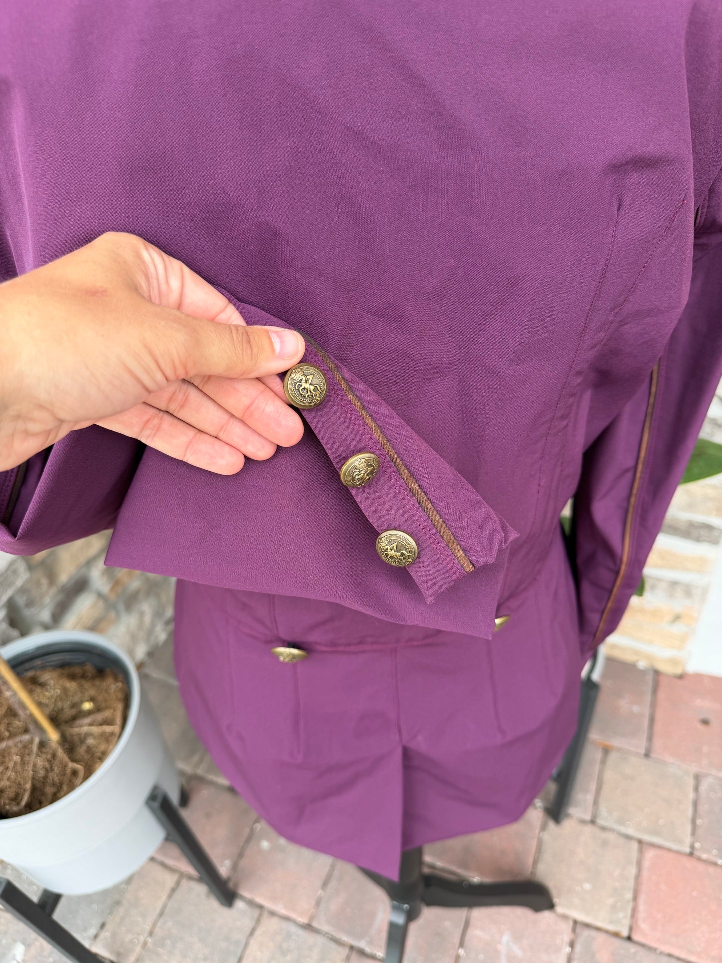 Custom Southeast Sport Horse Jacket - Purple - US 6/8