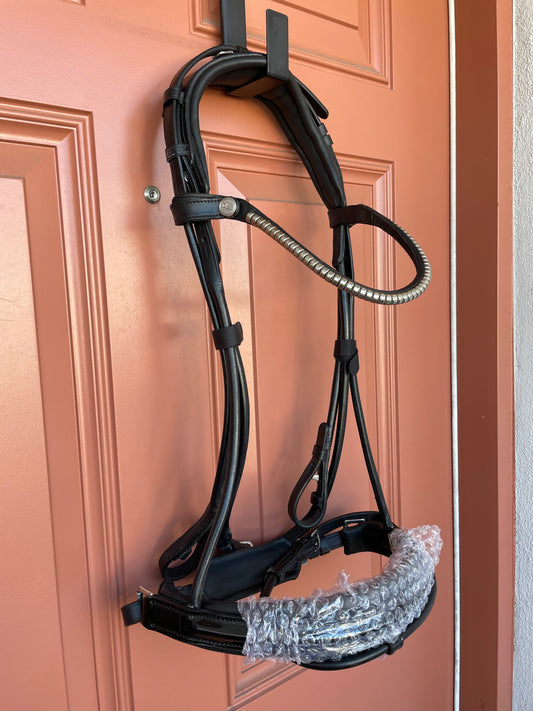 Lumiere Rolled Snaffle Bridle - Magnifique Browband