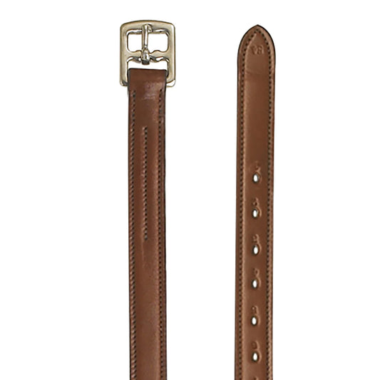 Ovation Lined Stirrup Leathers - 54” Brown