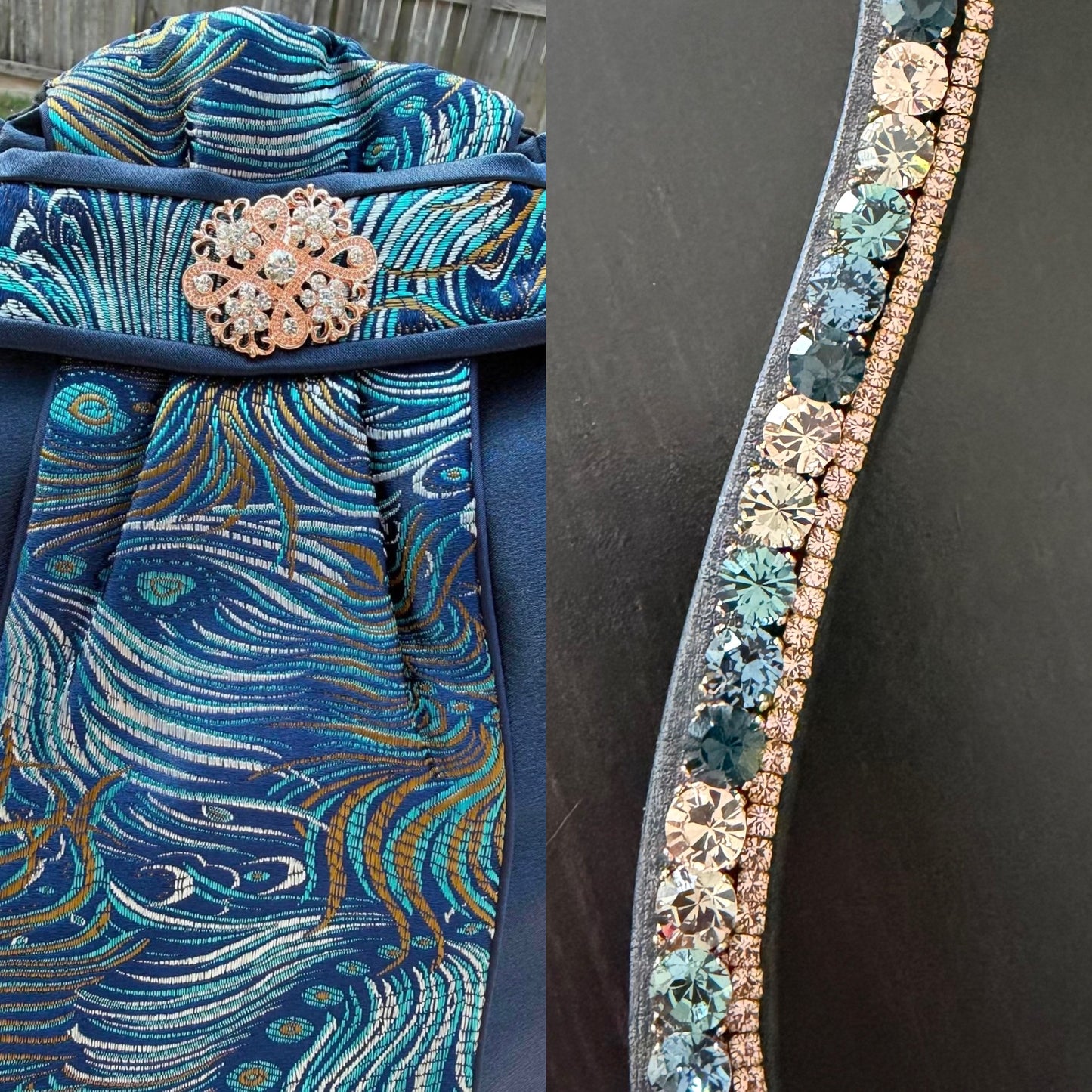 Custom Browband Order - Erica