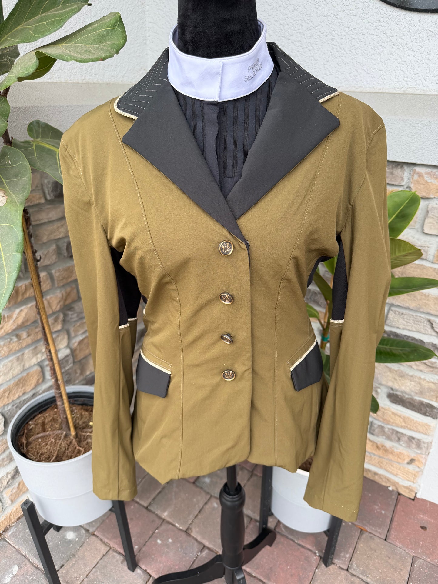 Custom Southeast Sport Horse Jacket - Green - US 6/8