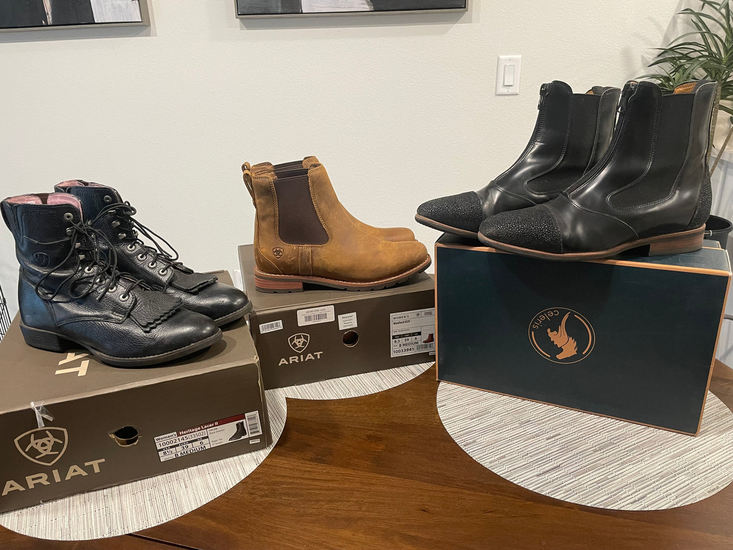 Ariat Deerskin Lacer Boot - 8.5