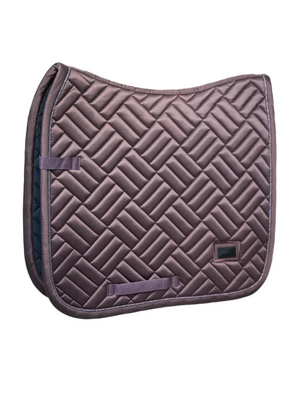 Equestrian Stockholm Amaranth - Full Size Dressage Pad and Bonnet