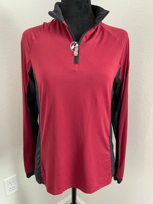 Kastel Black/Red Sun Shirt