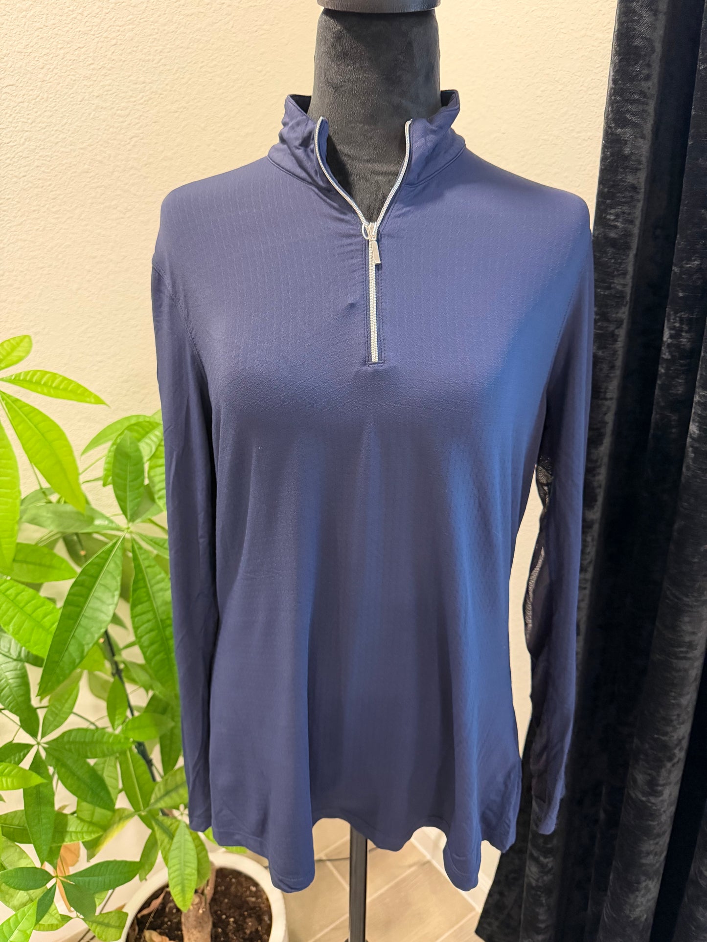 Dover Coolblast Darker Navy Sun Shirt