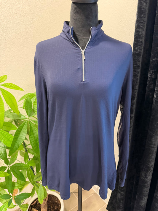 Dover Coolblast Darker Navy Sun Shirt