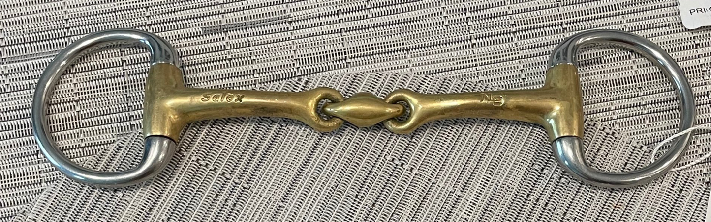 Neue Schule Tranz Angled Lozenge Eggbutt Bradoon - 5.5” / 140 mm