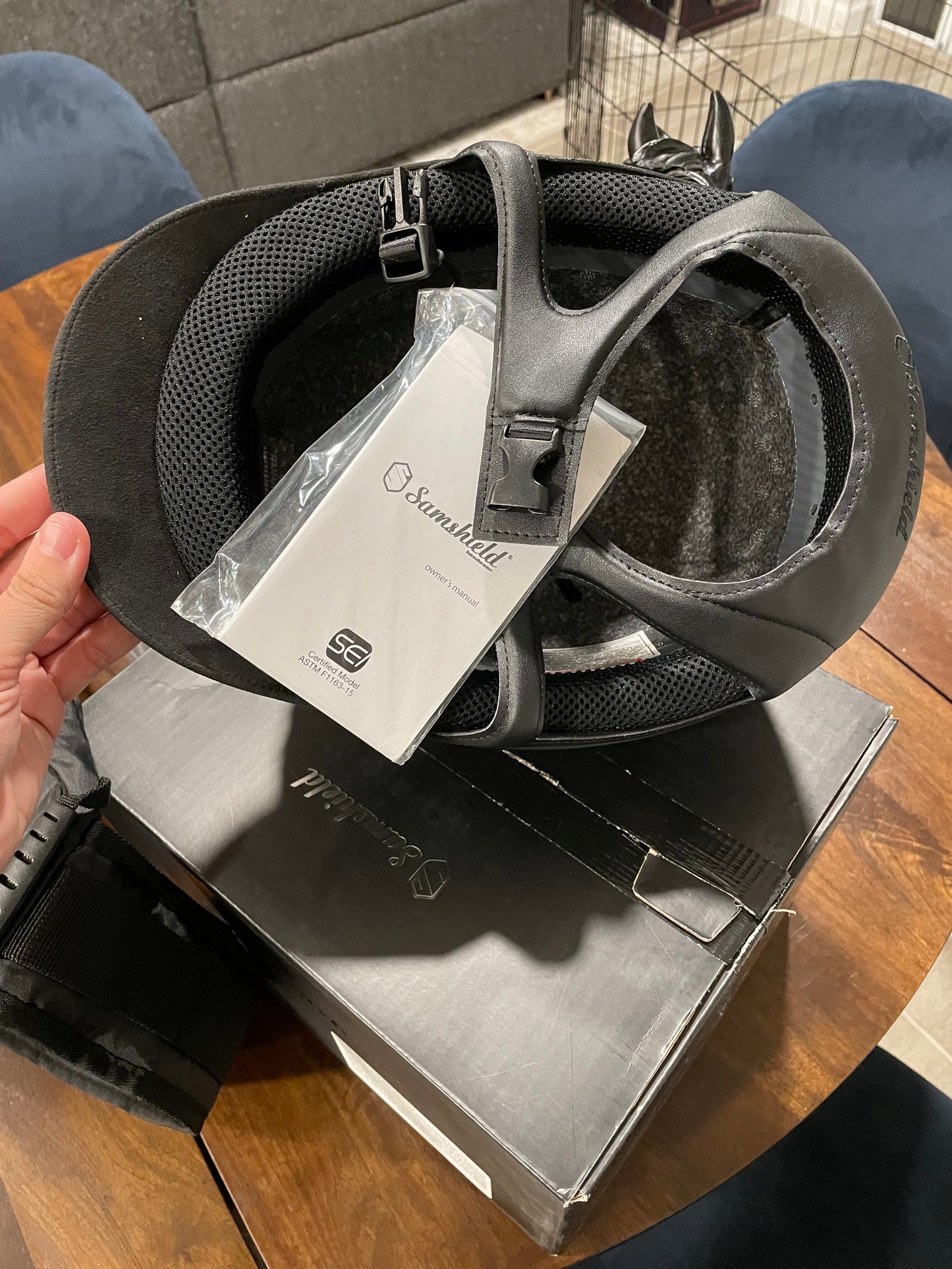 NEW Samshield Alcantara Premium Helmet - Large Shell