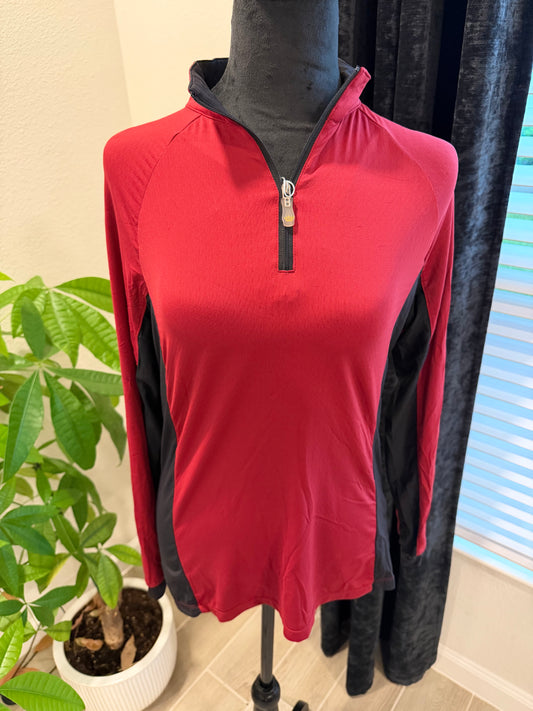 Kastel Black/Red Sun Shirt