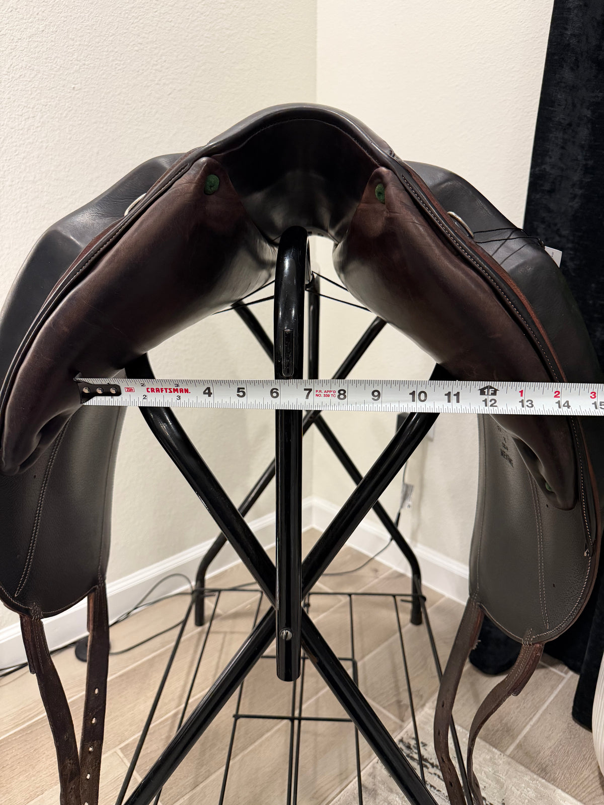 2014 17.5” Devoucoux Mendia Dressage Saddle - Normal Tree - Brown