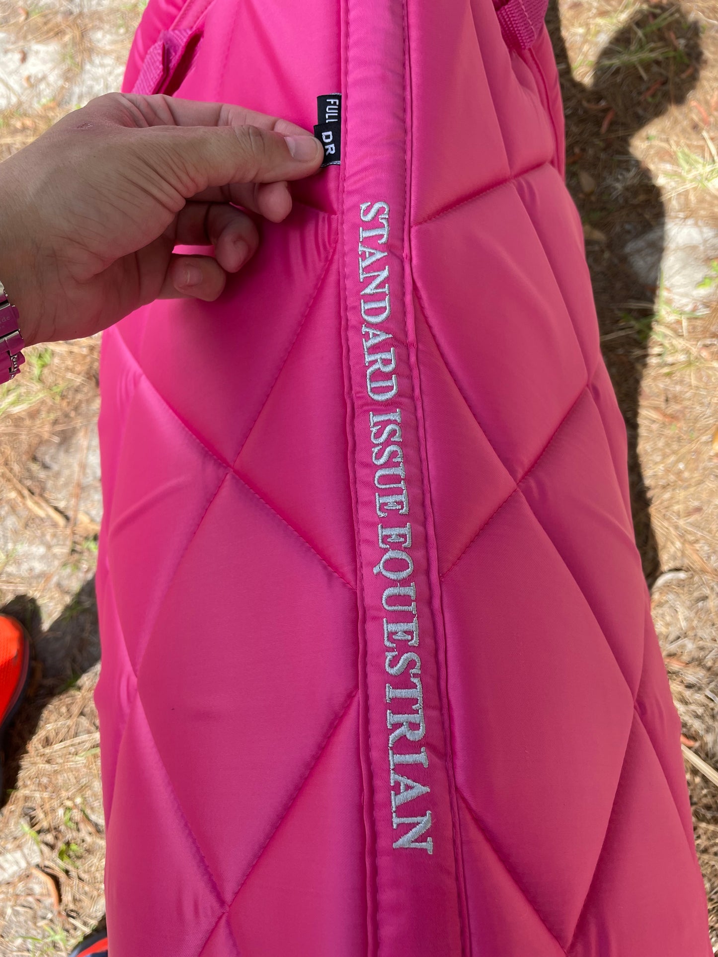 Standard Issue Equestrian Pink Saddle Pad