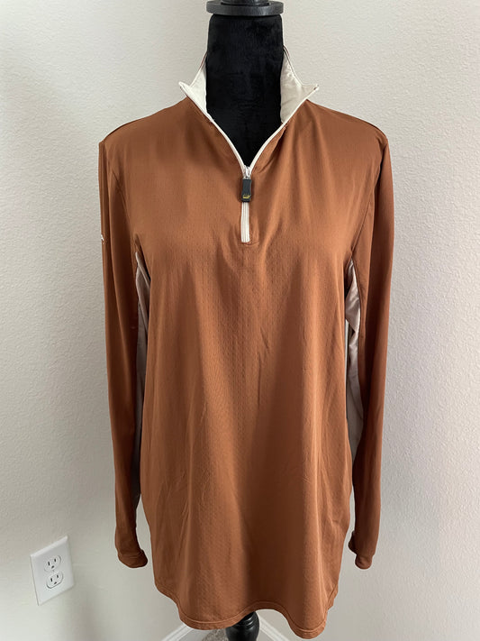 Kastel Brown/Beige Sun Shirt