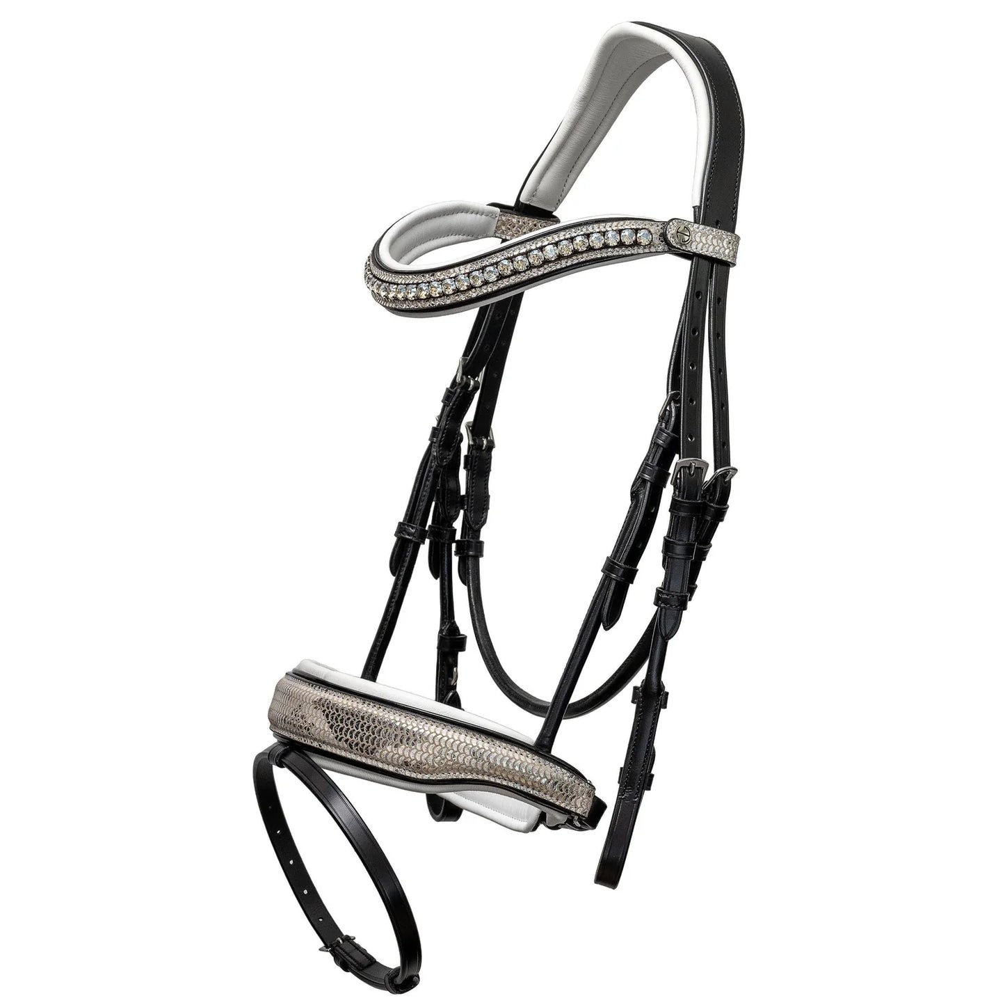 Halter Ego Limited Edition Deco Snake Bridle with reins - X Full