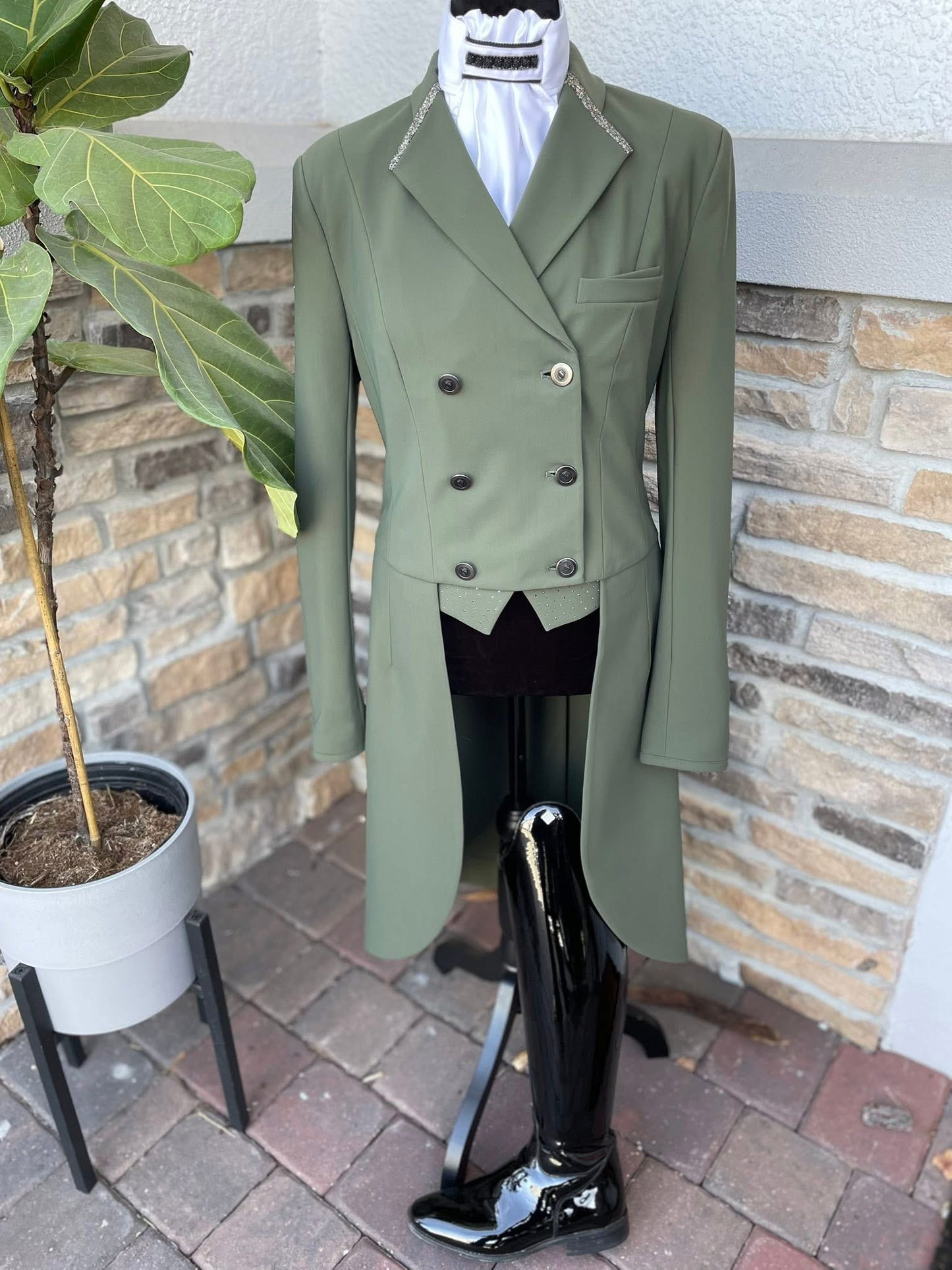 Samshield Avocado Swarovski Crystal Shadbelly