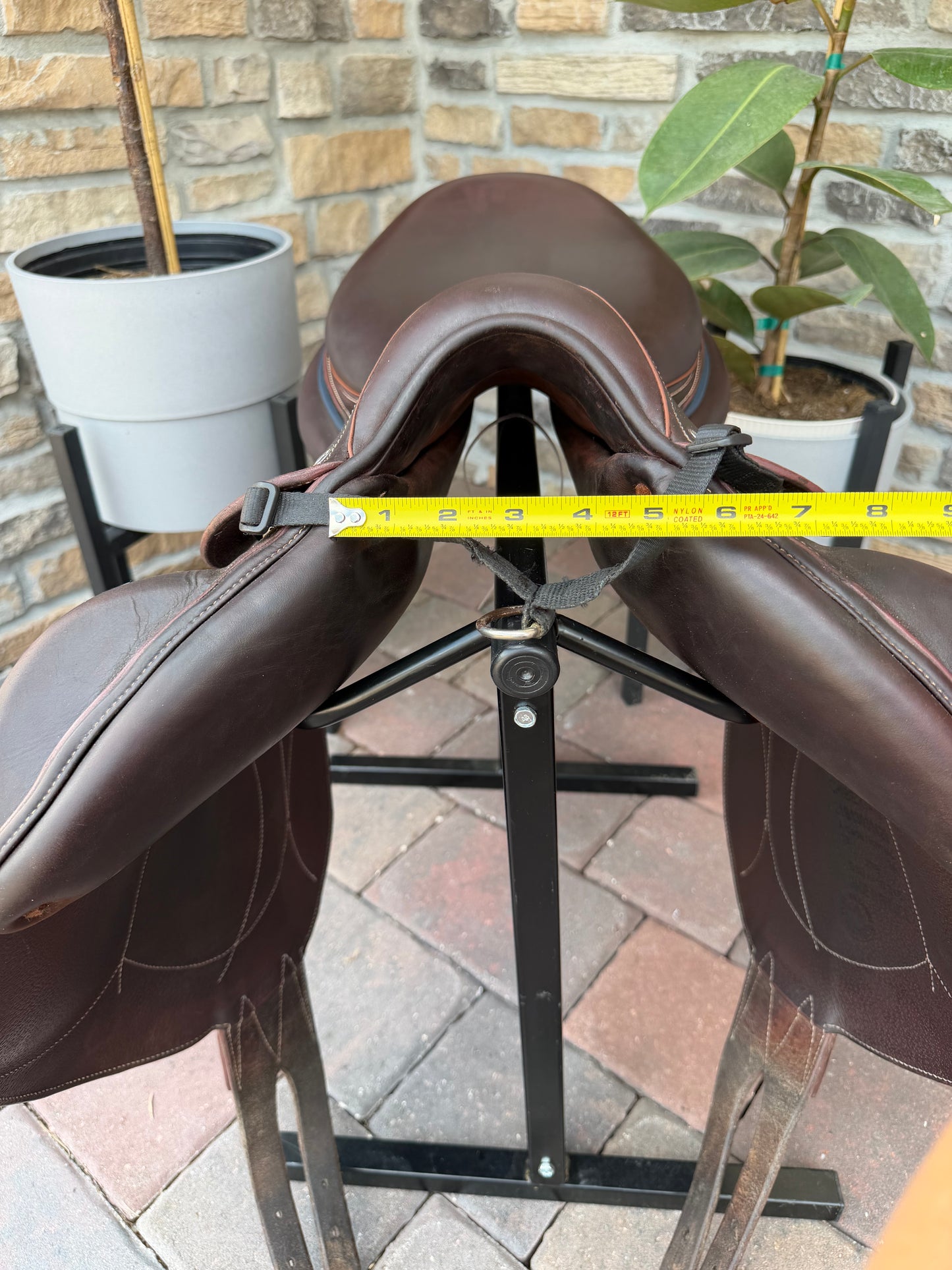 2021 18” Devoucoux Chiberta O Jump Saddle - Normal Tree