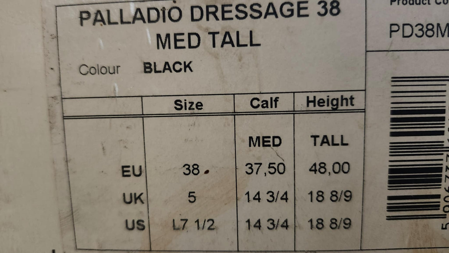 Tredstep Palladio Dress Boot - EU 38 Foot / 48 Height / 37.5 Calf