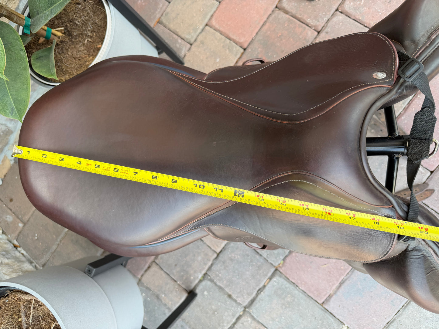 2021 18” Devoucoux Chiberta O Jump Saddle - Normal Tree