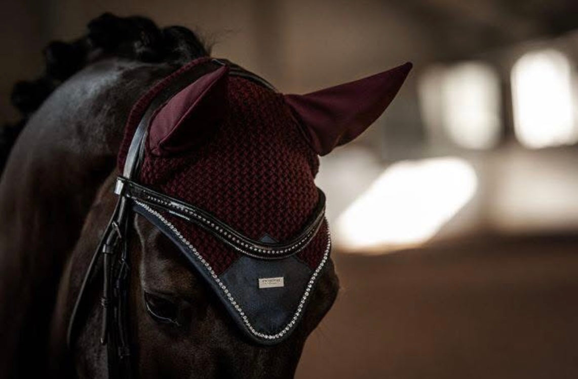 Equestrian Stockholm Crystal Dressage Pad, Bonnet, Polos