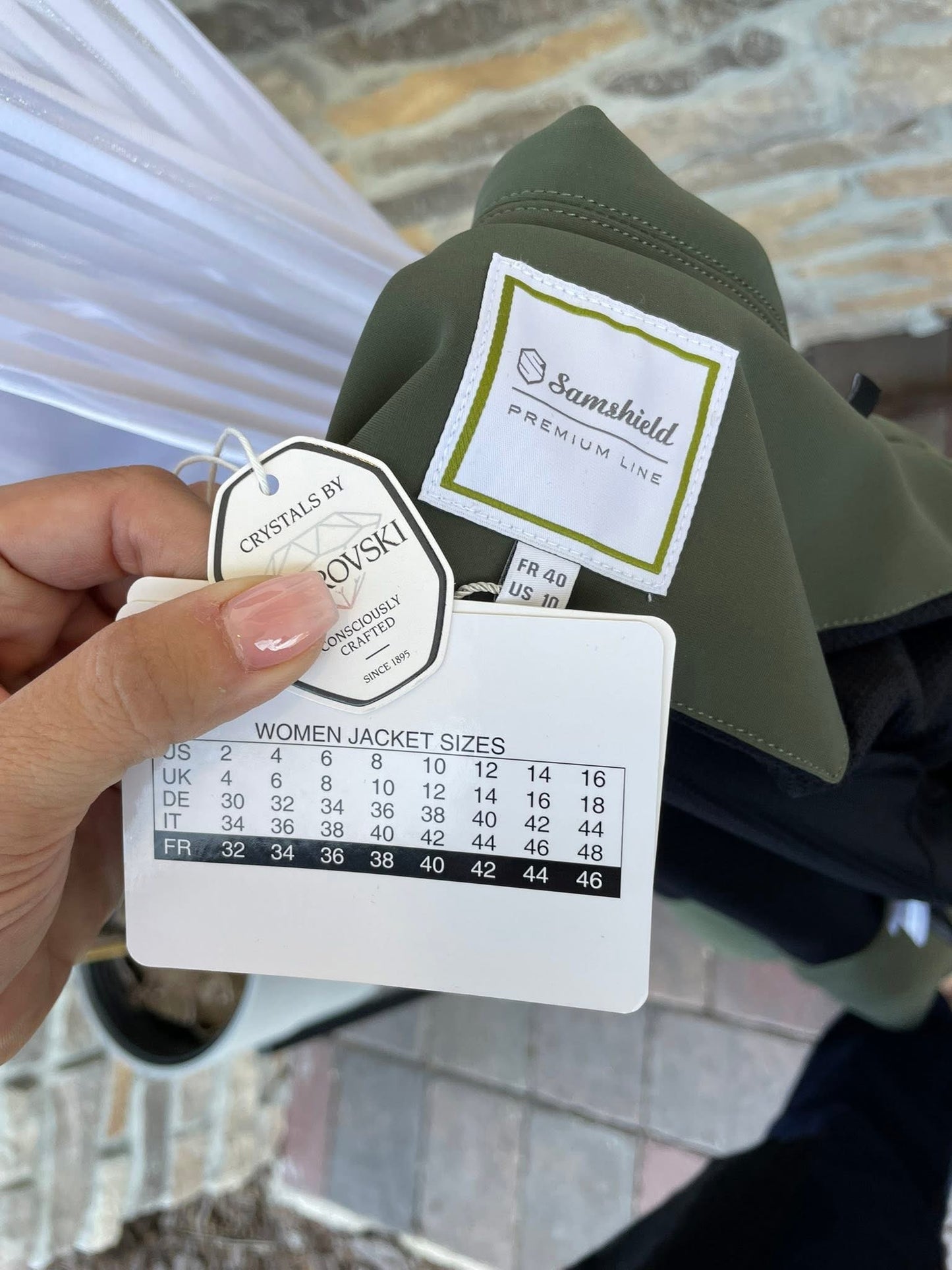 Samshield Avocado Swarovski Crystal Shadbelly