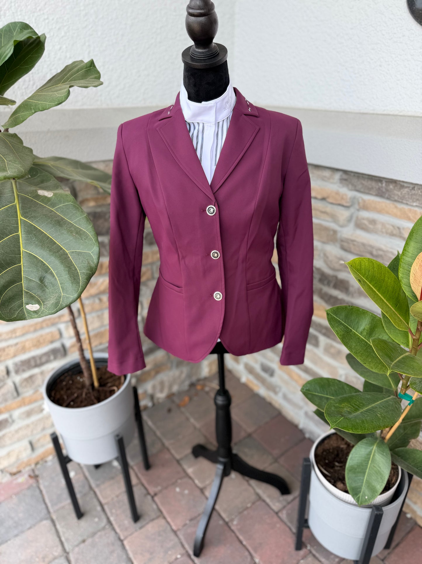 Fair Play Natalie Show Jacket - Berry - EU 38 / US 6/8