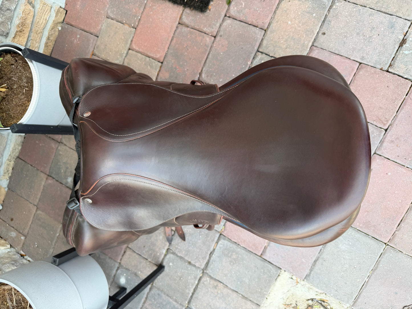 2021 18” Devoucoux Chiberta O Jump Saddle - Normal Tree