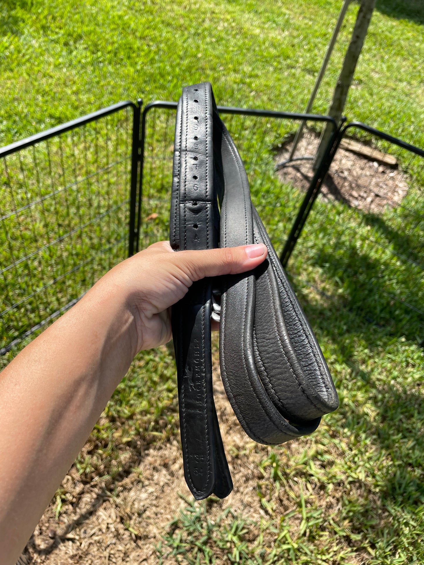 Schockemoehle Chantilly Lined Stirrup Leathers - 54”