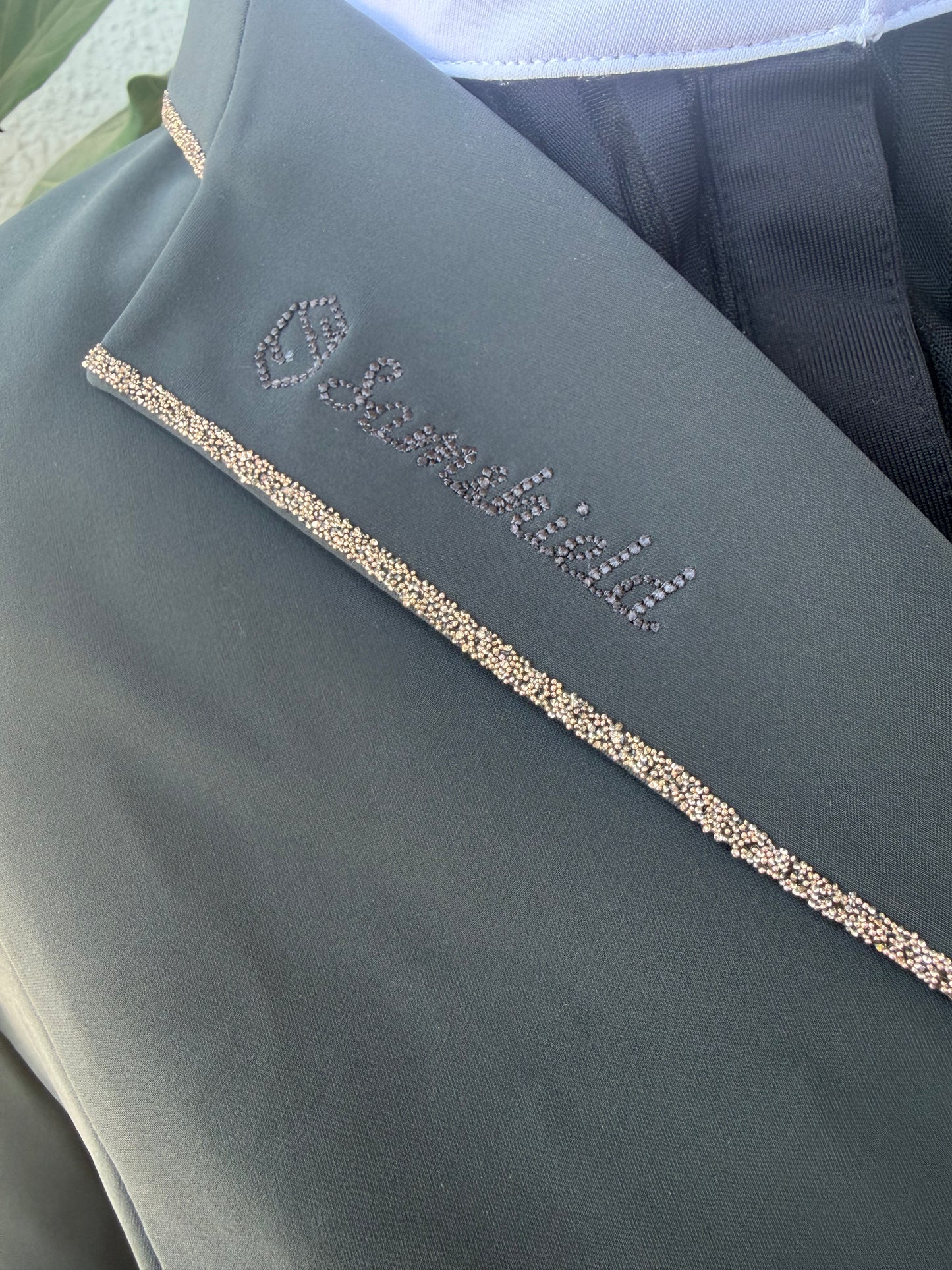 Samshield Crystal Shadbelly Jacket - US 10 - Anthracite / Rose Gold