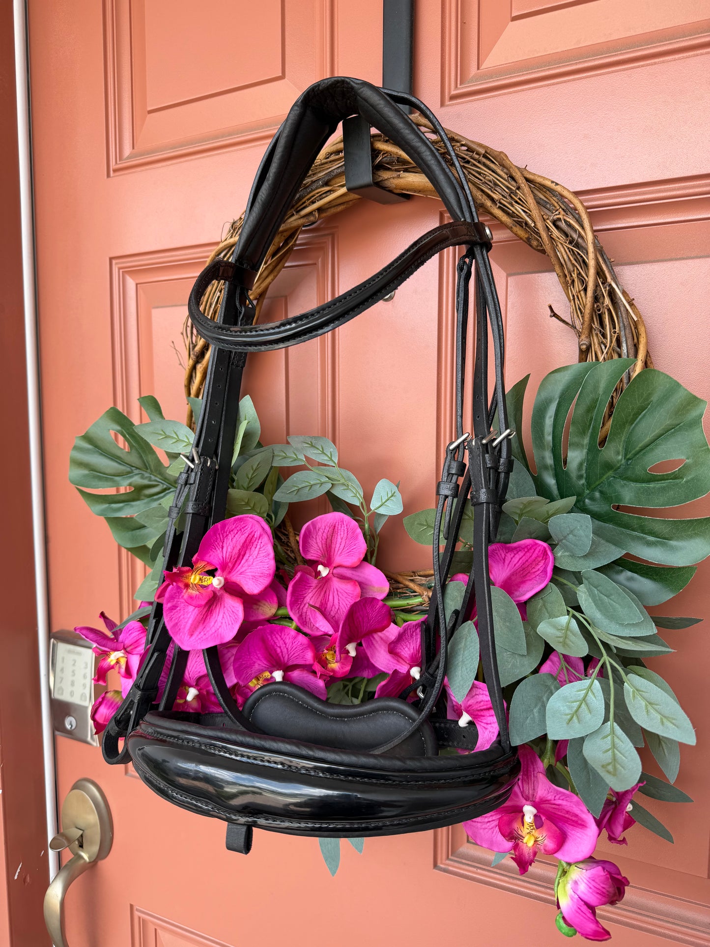 Stubben Switch/Clare 2 in 1 Snaffle Double Bridle Combo - New - Full Size - Patent Black