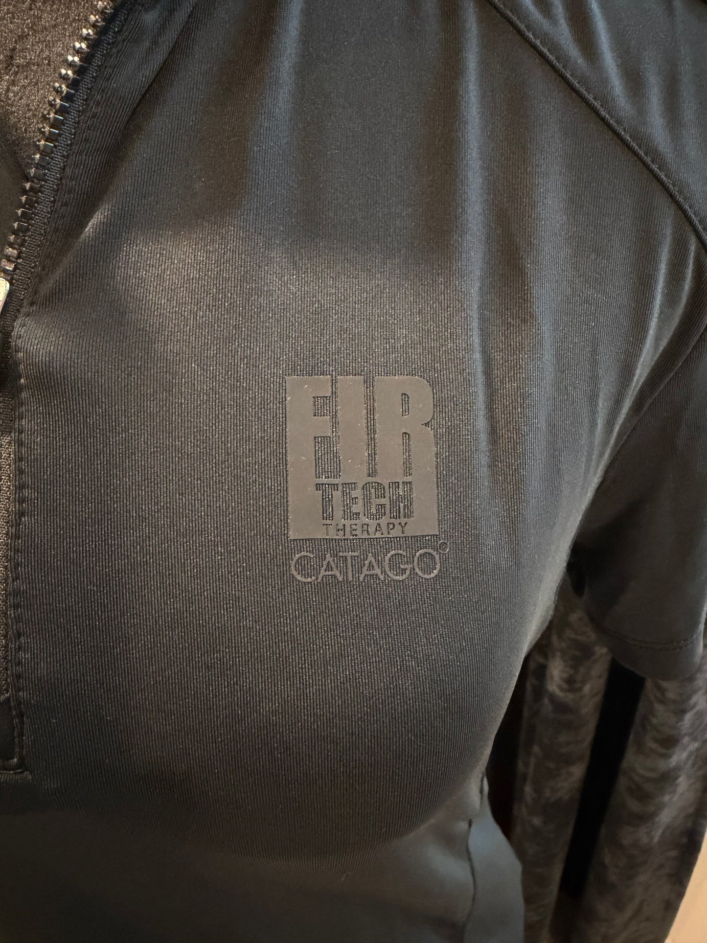 Catago Fir-Tech Black Zip Performance Shirt
