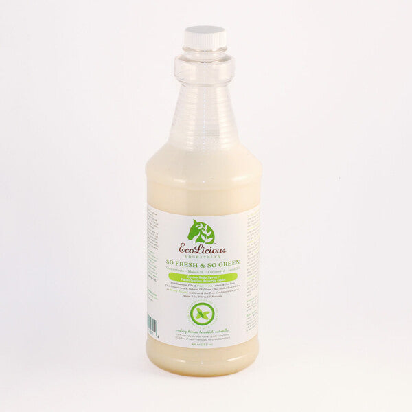 Ecolicious - So Fresh & So Green Equine Body Spray Concentrate - NEW