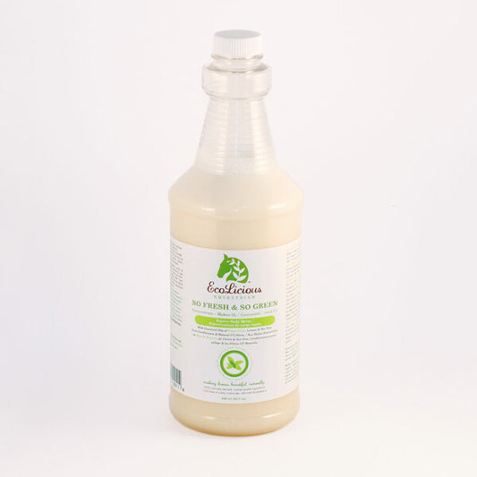 Ecolicious - So Fresh & So Green Equine Body Spray Concentrate - NEW