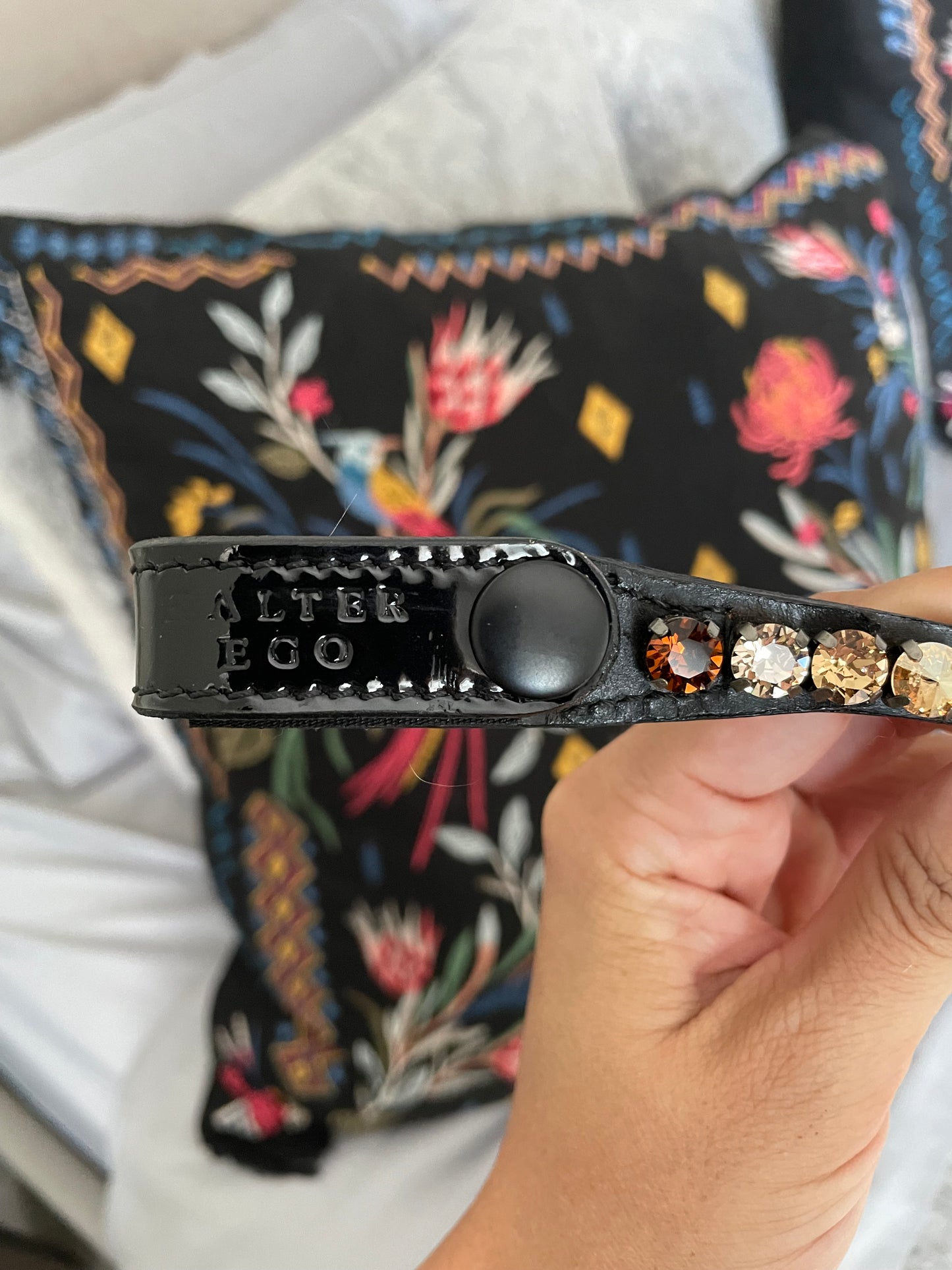 Custom Halter Ego Slimline Browband - 17”