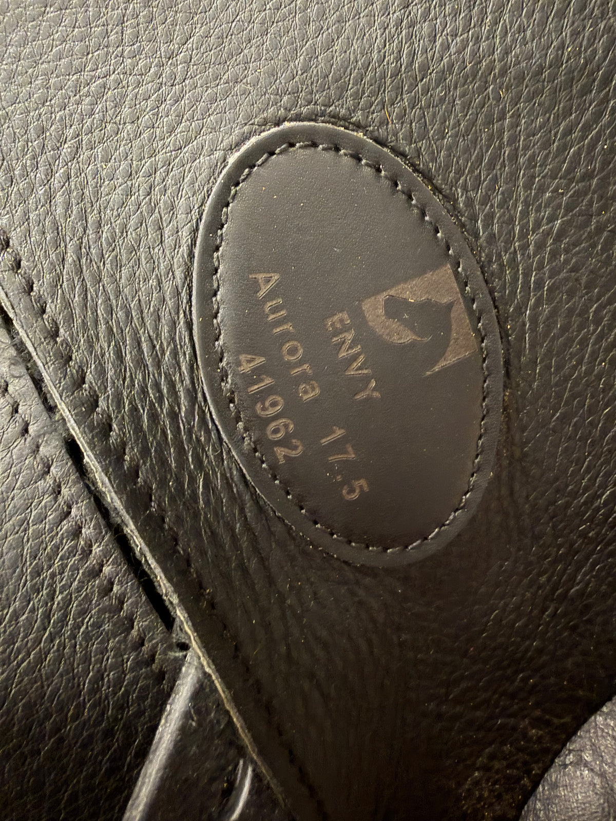 17.5” Envy Aurora Monoflap Dressage Saddle by Custom Saddlery