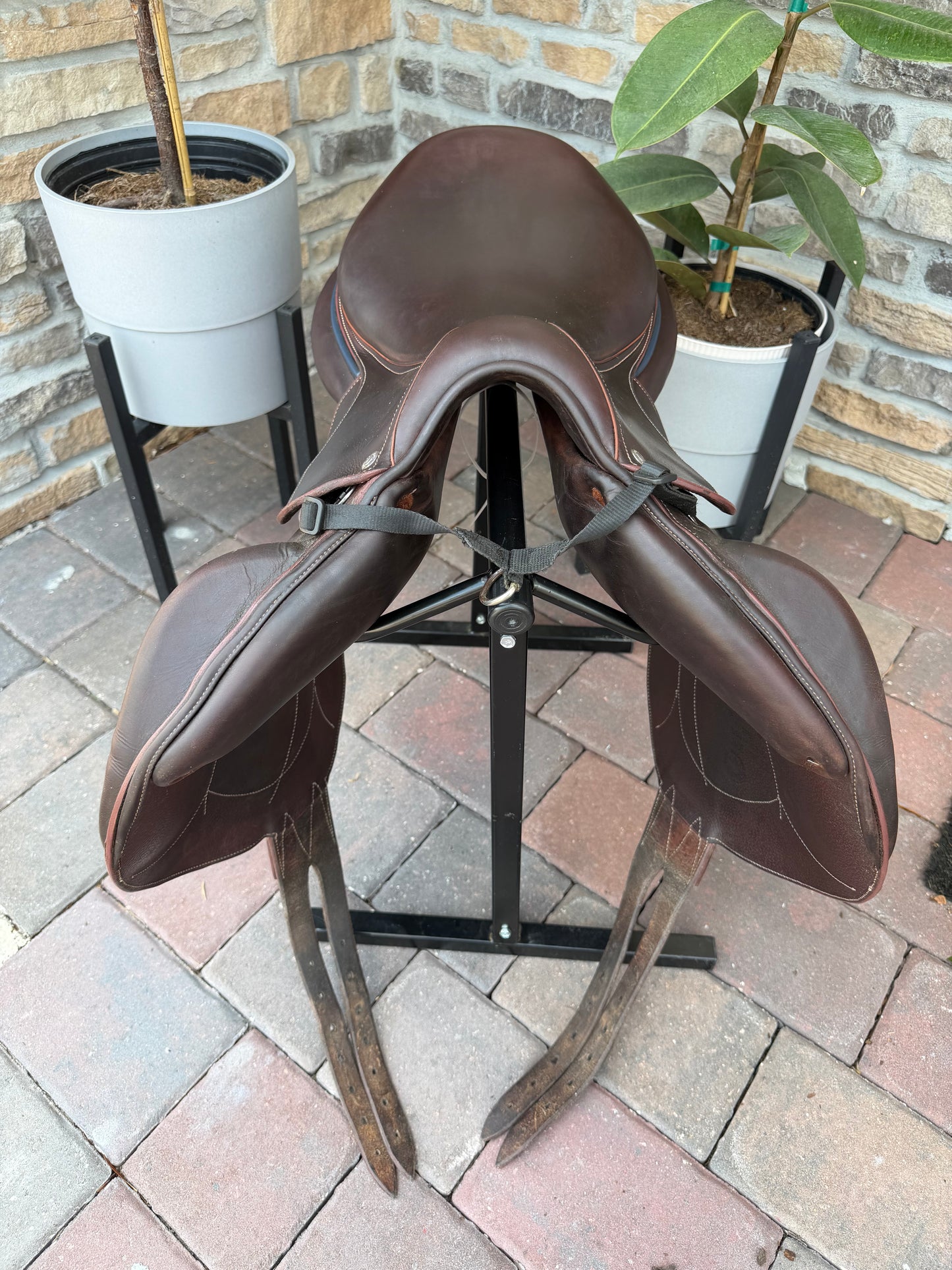 2021 18” Devoucoux Chiberta O Jump Saddle - Normal Tree