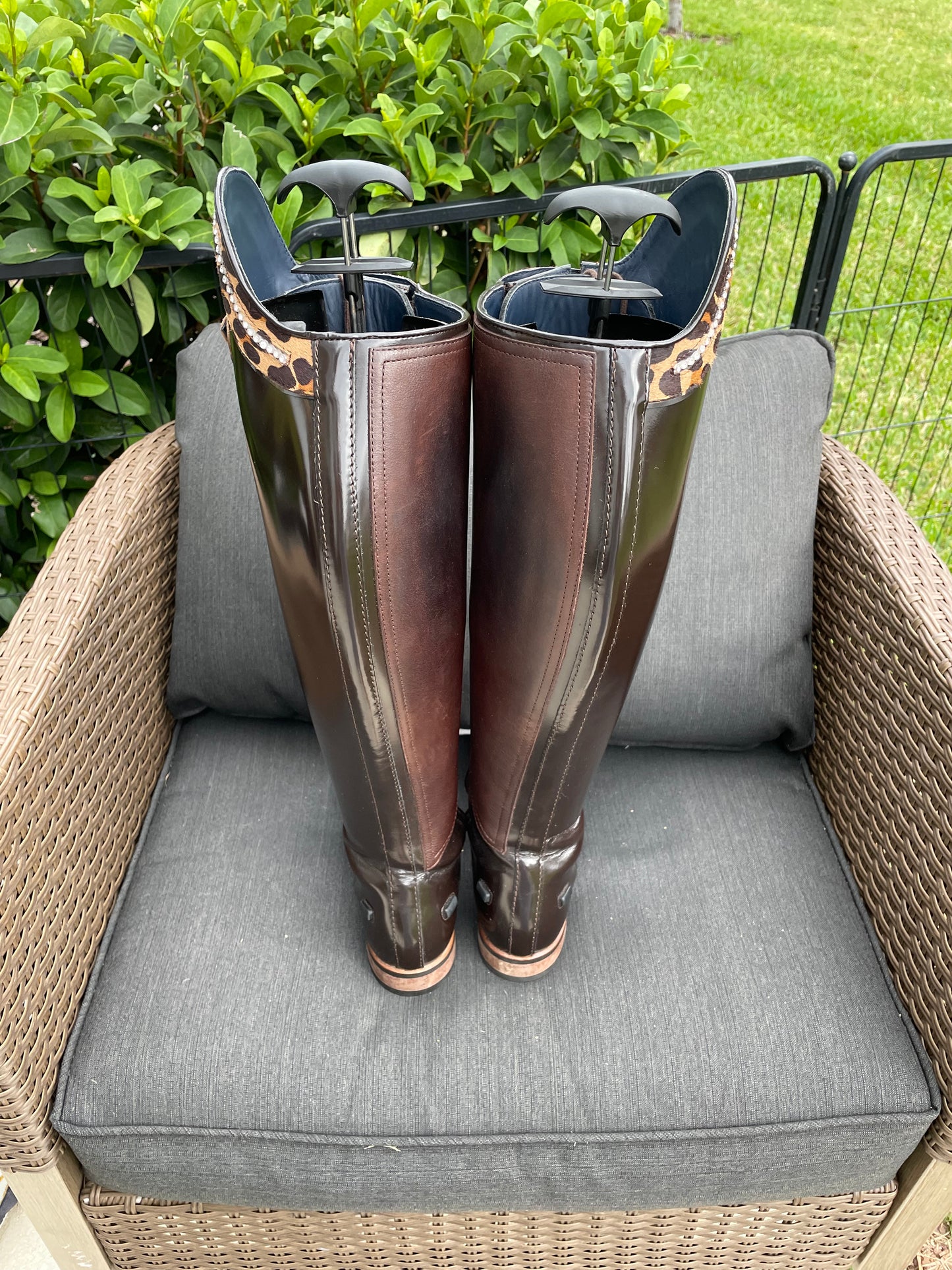 Gallors Laurel Brown Boots - 38/39 Foot / 40 Calf / 47 Height